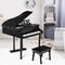 Musical Instrument Toy 30-Key Children Mini Grand Piano with Bench